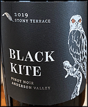 Black Kite 2019 Stony Terrace Pinot Noir