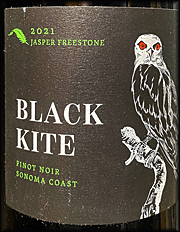 Black Kite 2021 Jasper Freestone Pinot Noir