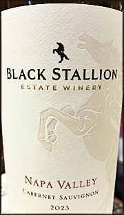 Black Stallion 2023 Napa Valley Cabernet Sauvignon