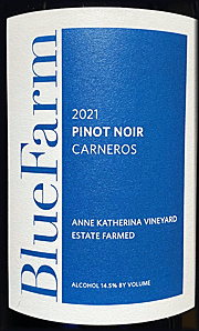 Blue Farm 2021 Anne Katherina Pinot Noir