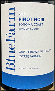 Blue Farm 2021 Gap's Crown Vineyard Pinot Noir