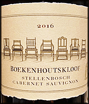 Boekenhoutskloof 2016 Stellenbosch Cabernet Sauvignon