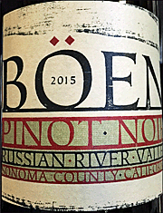 Boen 2015 Russian River Valley Pinot Noir