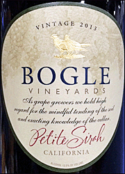 Bogle 2013 Petite Sirah