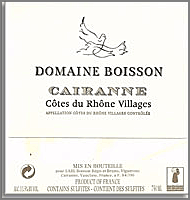 Boisson 2007 Cairanne