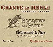 Bosquet des Papes 2010 Chante Le Merle