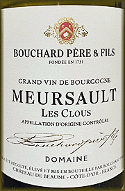 Bouchard Pere & Fils 2018 Meursault Les Clous