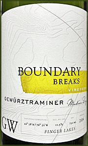 Boundary Breaks 2024 Medium Dry Gewurztraminer