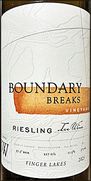 Boundary Breaks 2025 Riesling Ice Wine