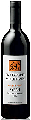 Bradford Mountain 2006 Grist Vineyard Syrah