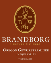 Brandborg 2011 Gewurztraminer