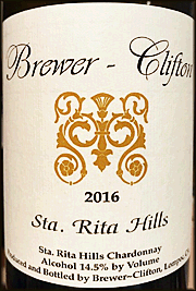Brewer-Clifton 2016 Sta. Rita Hills Chardonnay