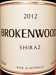 Brokenwood 2012 Shiraz