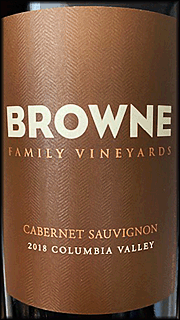 Browne 2018 Columbia Valley Cabernet Sauvignon