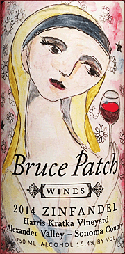 Bruce Patch 2014 Harris Kratka Zinfandel