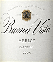 Buena Vista 2009 Carneros Merlot