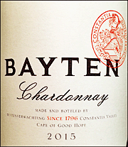 Bayten 2015 Chardonnay