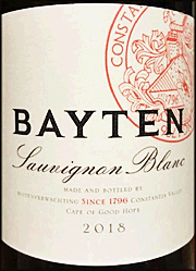 Bayten 2018 Sauvignon Blanc