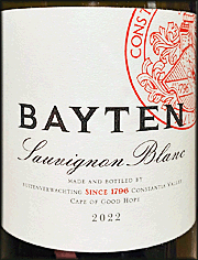 Bayten 2022 Sauvignon Blanc