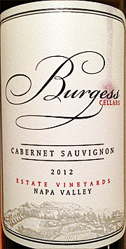 Burgess 2012 Cabernet Sauvignon