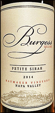 Burgess 2014 Petite Sirah