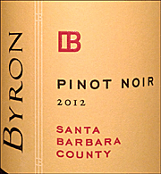 Byron 2012 Santa Barbara County Pinot Noir