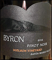 Byron 2016 Nielson Vineyard Pinot Noir