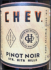 CHEV 2022 Santa Rita Hills Pinot Noir