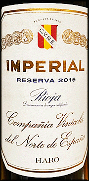 CVNE 2015 Imperial Reserva