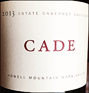 Cade 2013 Howell Mountain Estate Cabernet Sauvignon