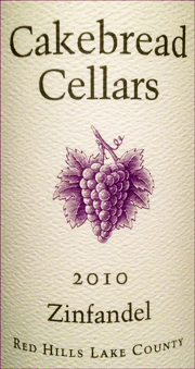 Cakebread 2010 Zinfandel