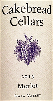 Cakebread 2013 Merlot