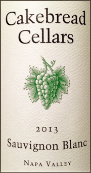 Cakebread 2013 Sauvignon Blanc