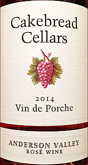 Cakebread 2014 Vin de Porche