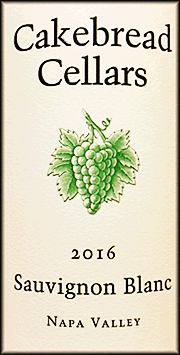 Cakebread 2016 Sauvignon Blanc