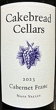 Cakebread 2023 Cabernet Franc