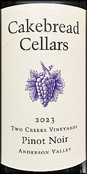 Cakebread 2023 Two Creeks Pinot Noir