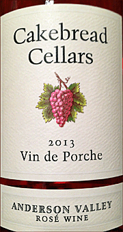 Cakebread 2013 Rose Vin de Porche