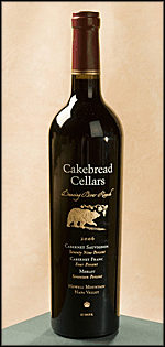 Cakebread 2006 Dancing Bear Ranch Cabernet