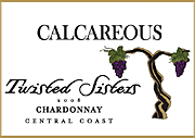 Calcareous 2008 Twisted Sisters Chardonnay