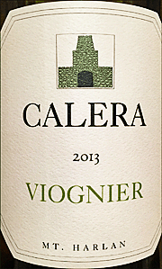 Calera 2013 Mt Harlan Viognier