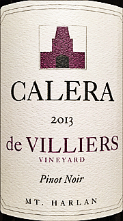Calera 2013 de Villiers Vineyard Pinot Noir