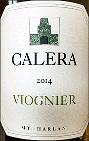 Calera 2014 Mt Harlan Viognier