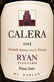 Calera 2015 Ryan Pinot Noir