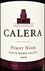 Calera 2016 Bien Nacido Vineyard Pinot Noir