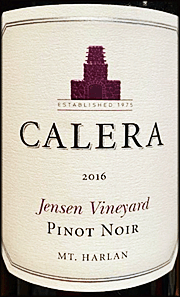 Calera 2016 Jensen Pinot Noir