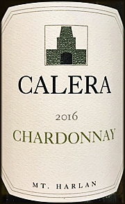 Calera 2016 Mt Harlan Chardonnay