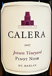 Calera 2017 Jensen Pinot Noir