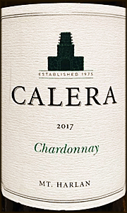 Calera 2017 Mt Harlan Chardonnay