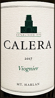 Calera 2017 Mt Harlan Viognier